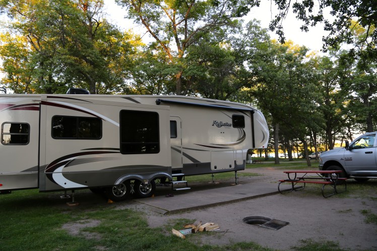 Crow Wing Lake Campground in Brainerd, MN. 