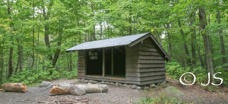 One of the many shelters for hikers along the AT 